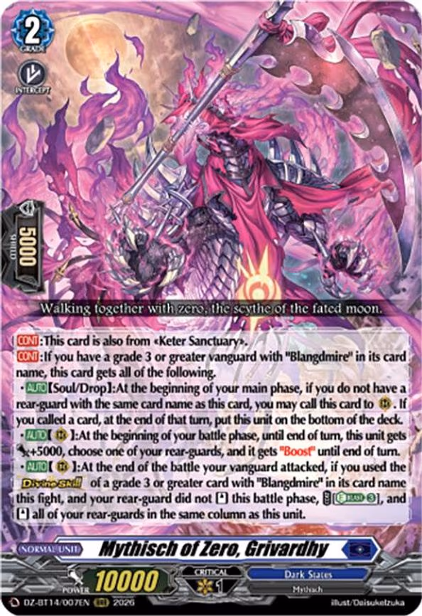Mythisch of Zero, Grivardhy
