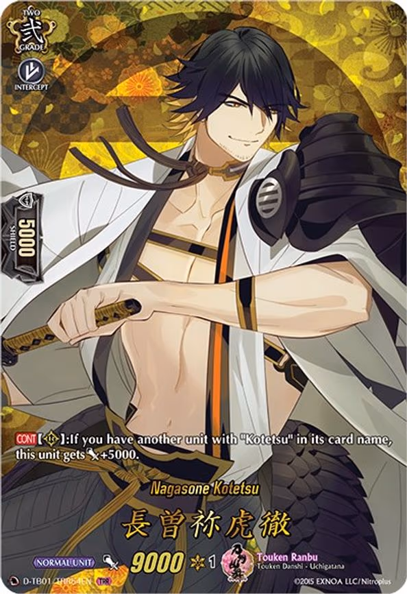 Nagasone Kotetsu