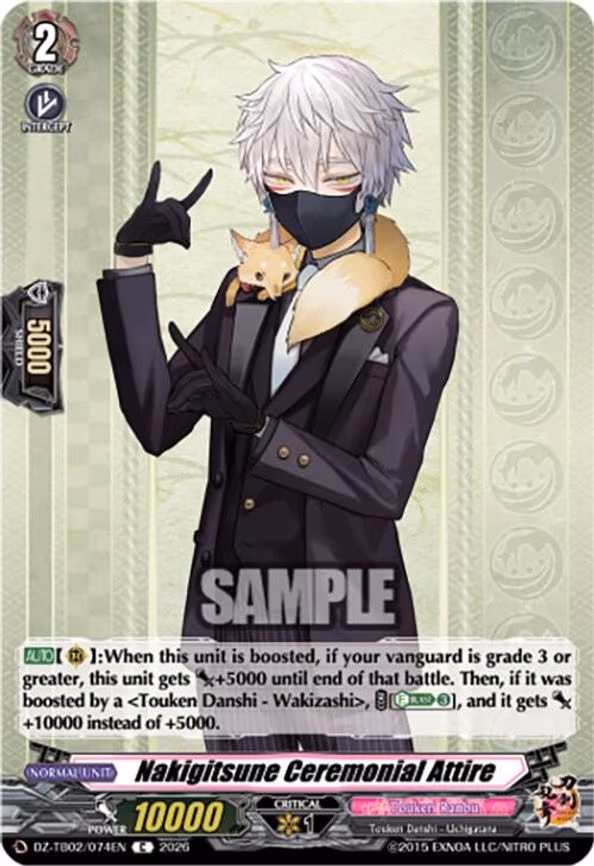 Nakigitsune Ceremonial Attire - C (DZ-TB02/074EN)