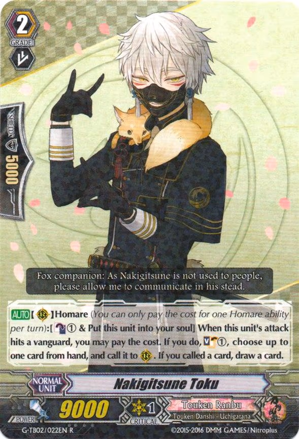 Nakigitsune Toku - R (G-TB02/022EN)