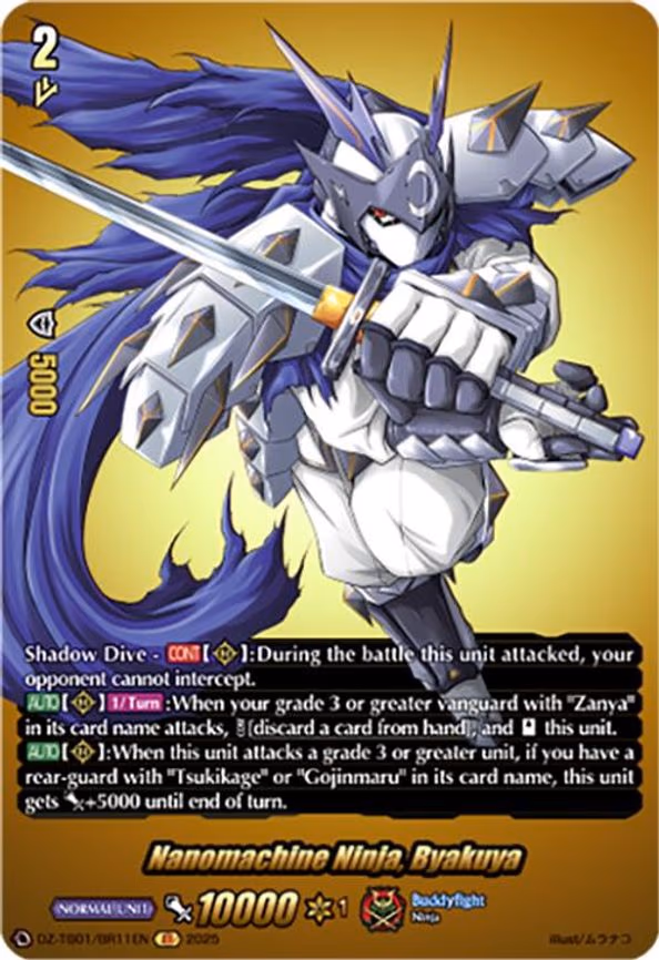 Nanomachine Ninja, Byakuya - BR (DZ-TB01/BR11EN)