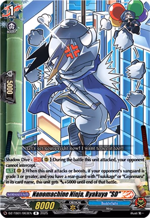 Nanomachine Ninja, Byakuya "SD" - R (DZ-TB01/063EN)