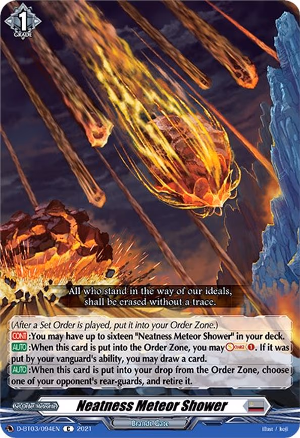 Neatness Meteor Shower - C (D-BT03/094EN)