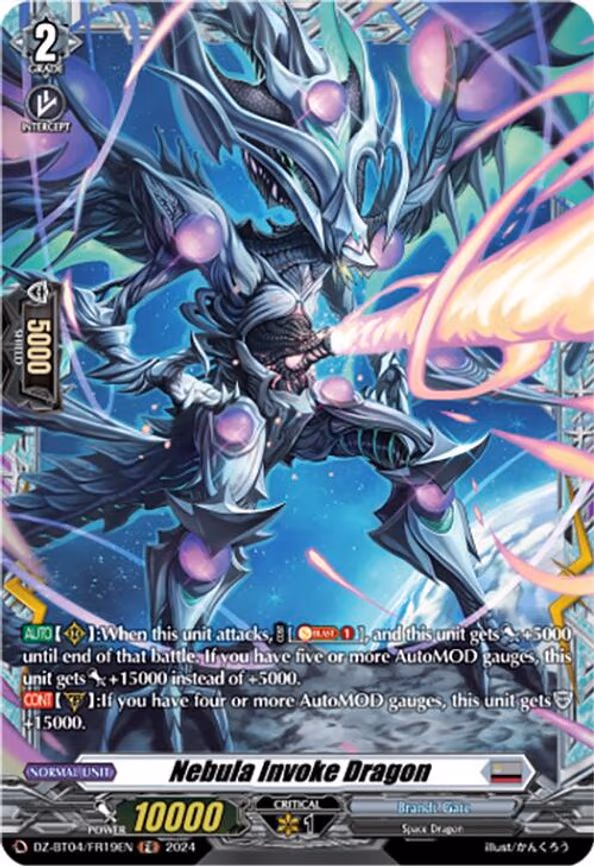 Nebula Invoke Dragon - FR (DZ-BT04/FR19EN)