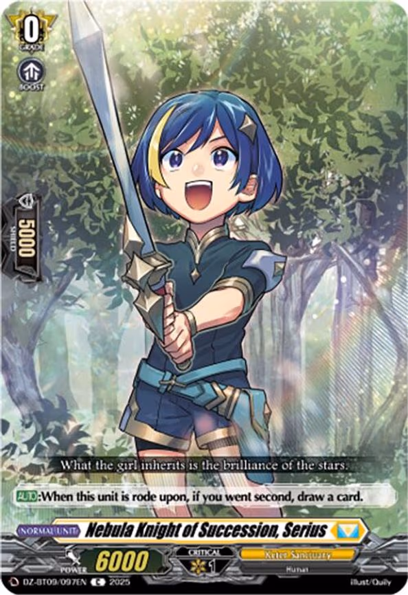 Nebula Knight of Succession, Serius - C (DZ-BT09/097EN)