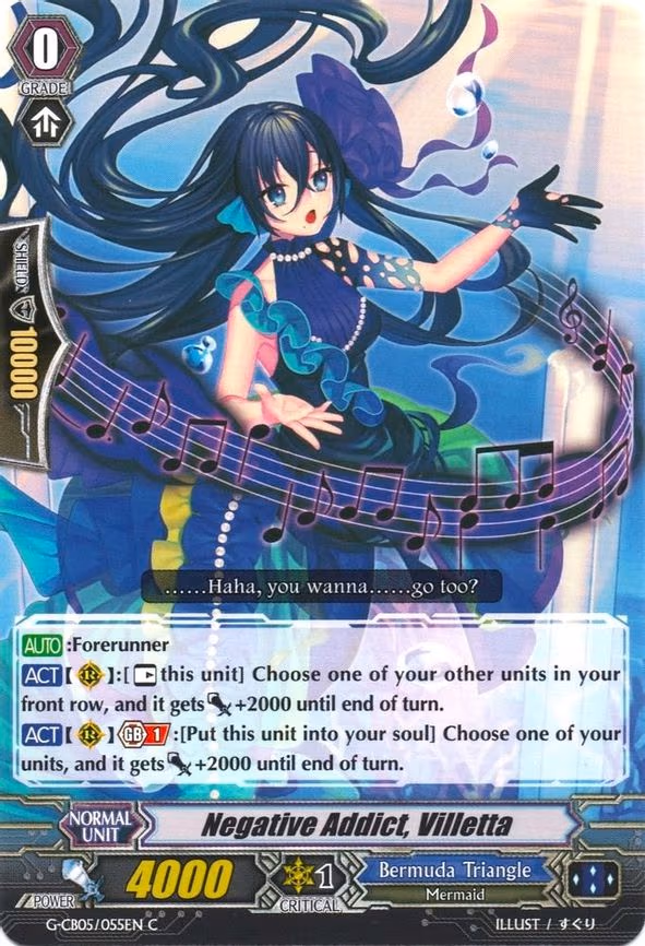 Negative Addict, Villetta - C (G-CB05/055EN)