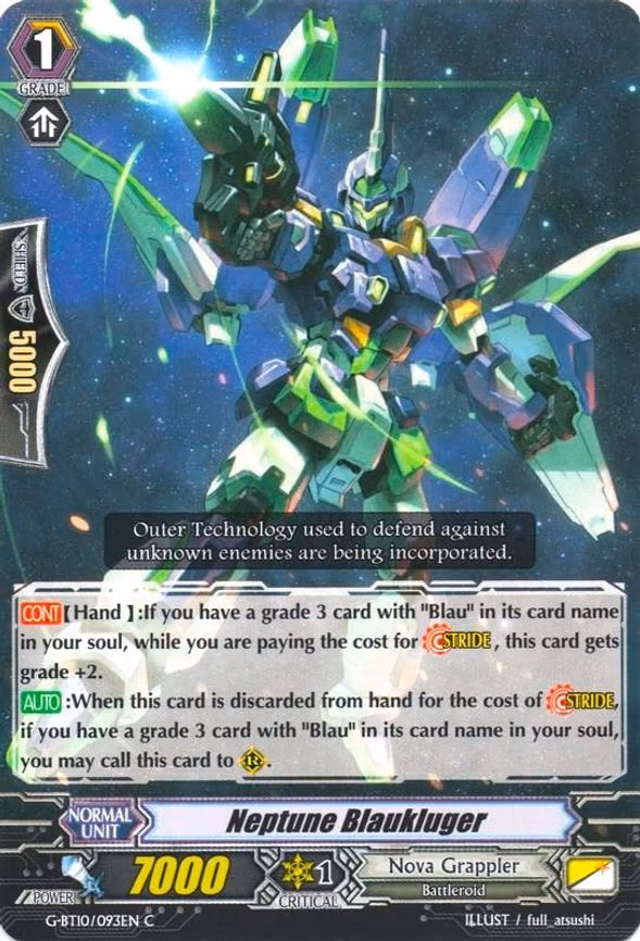 Neptune Blaukluger - C (G-BT10/093EN)