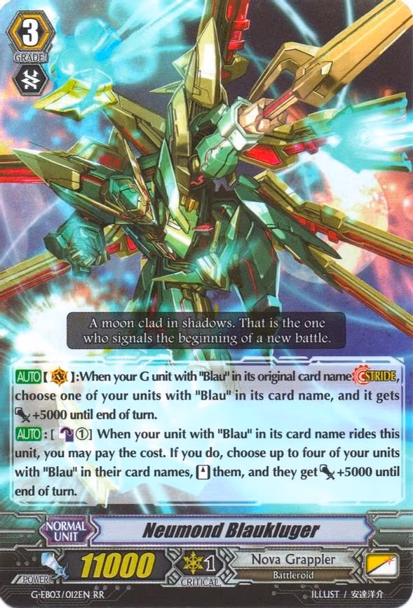 Neumond Blaukluger - RR (G-EB03/012EN)