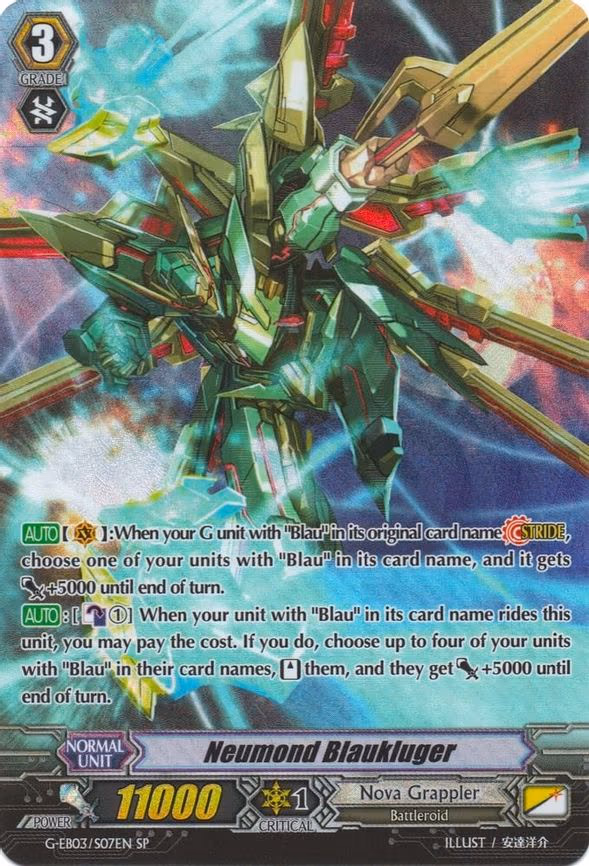 Neumond Blaukluger - SP (G-EB03/S07EN)