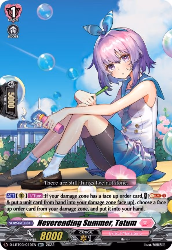 Neverending Summer, Tatum - RR (D-LBT03/019EN)