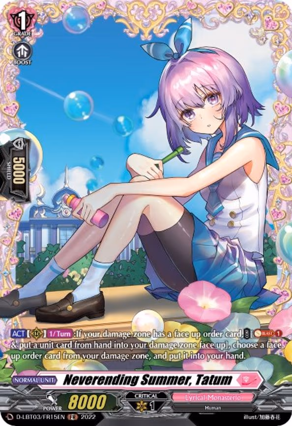 Neverending Summer, Tatum - FR (D-LBT03/FR15EN)