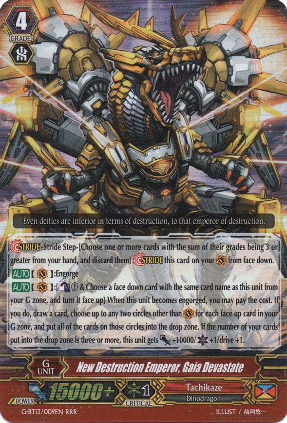 New Destruction Emperor, Gaia Devastate - RRR (G-BT13/009EN)
