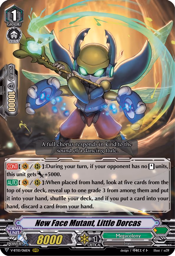 New Face Mutant, Little Dorcas - RRR (V-BT10/016EN)