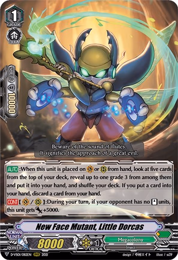 New Face Mutant, Little Dorcas - RRR (D-VS01/082EN)