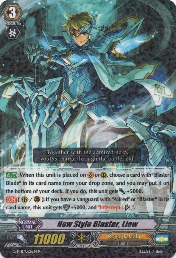 New Style Blaster, Llew - R (G-BT11/026EN)