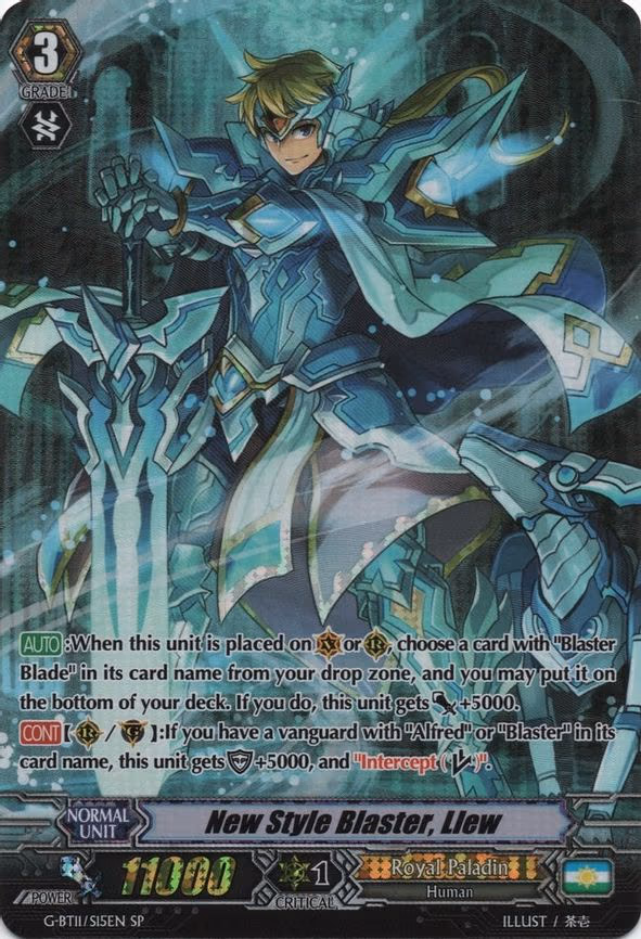 New Style Blaster, Llew - SP (G-BT11/S15EN)