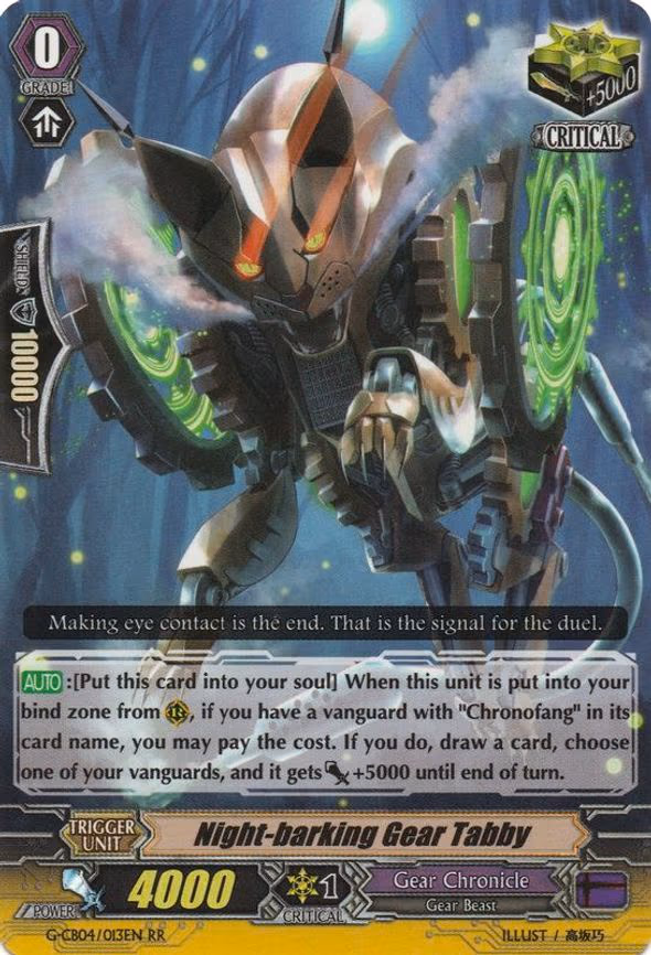 Night-barking Gear Tabby - RR (G-CB04/013EN)