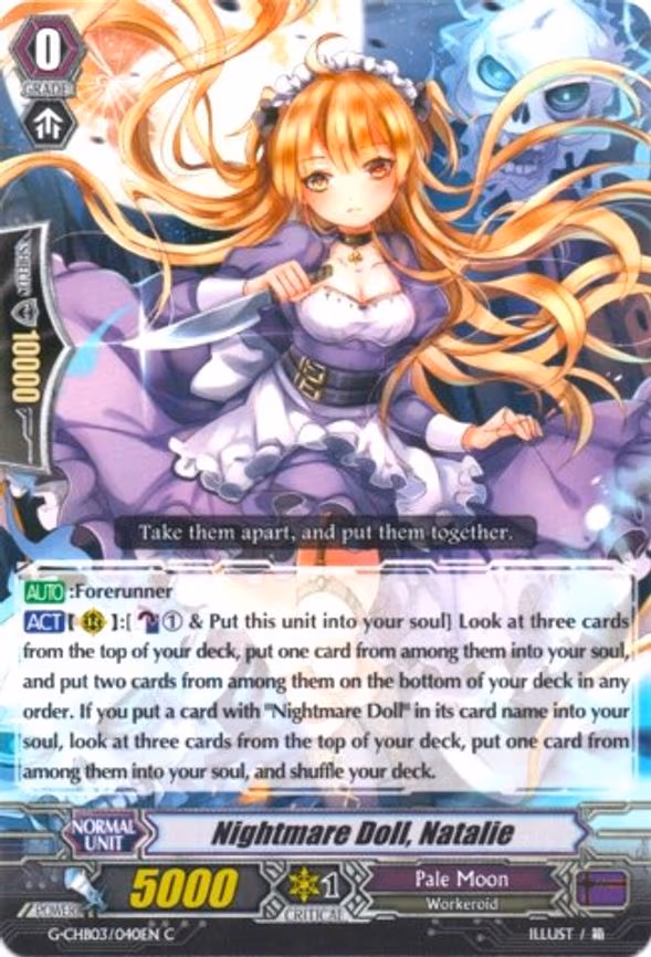 Nightmare Doll, Natalie - C (G-CHB03/040EN)