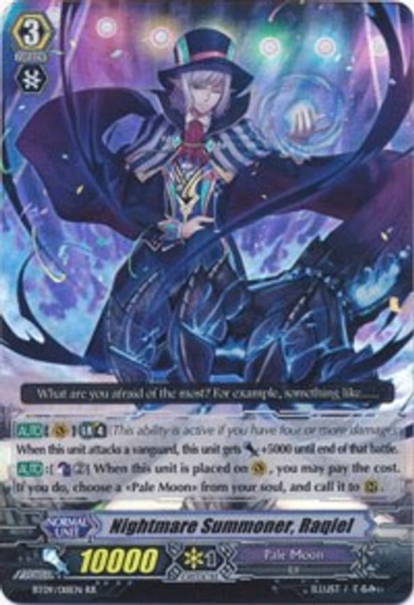 Nightmare Summoner, Raqiel - RR (BT09/018EN)