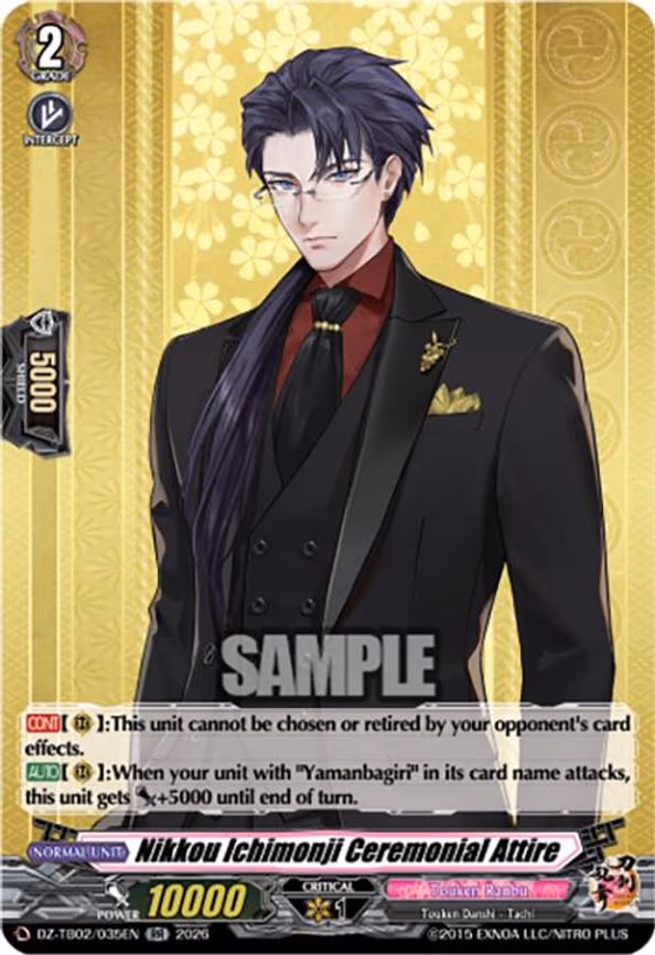 Nikkou Ichimonji Ceremonial Attire - RR (DZ-TB02/035EN)