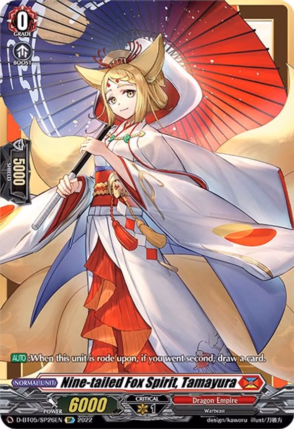 Nine-tailed Fox Spirit, Tamayura - SP (D-BT05/SP26EN)