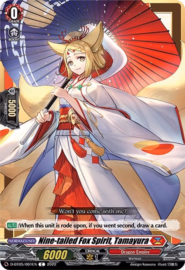 Nine-tailed Fox Spirit, Tamayura - C (D-BT05/061EN)