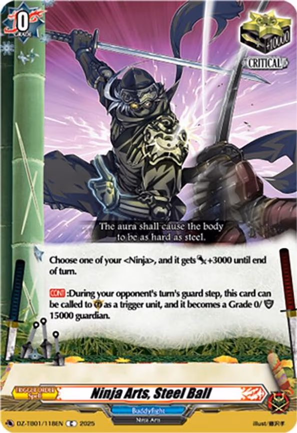 Ninja Arts, Steel Ball - C (DZ-TB01/118EN)