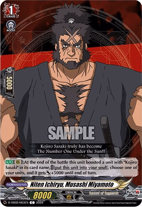 Niten Ichiryu, Musashi Miyamoto - C (D-TB02/063EN)