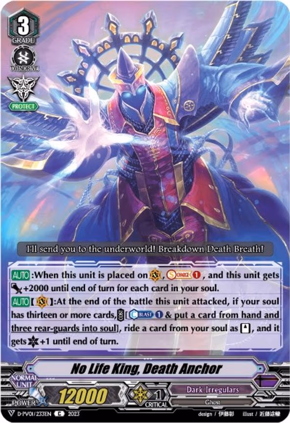 No Life King, Death Anchor - C (D-PV01/233EN)