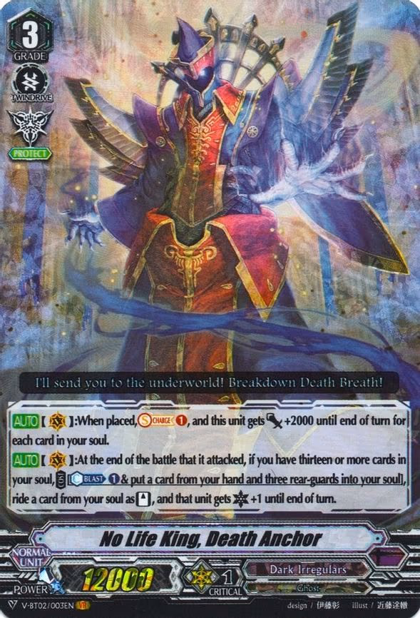 No Life King, Death Anchor - VR (V-BT02/003EN)
