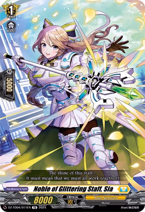 Noble of Glittering Staff, Sia
