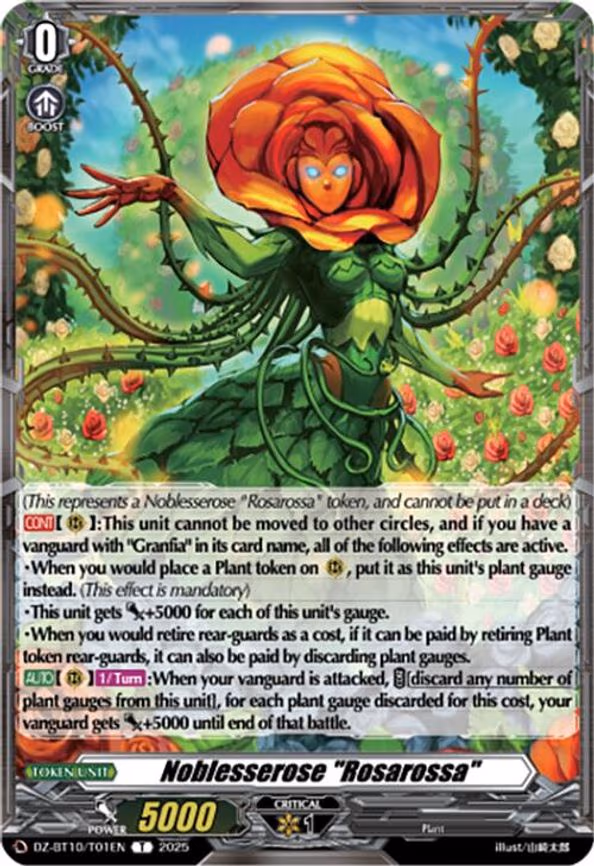 Noblesserose "Rosarossa" - T (DZ-BT10/T01EN)