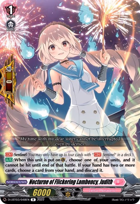 Nocturne of Flickering Lambency, Judith - R (D-LBT03/048EN)