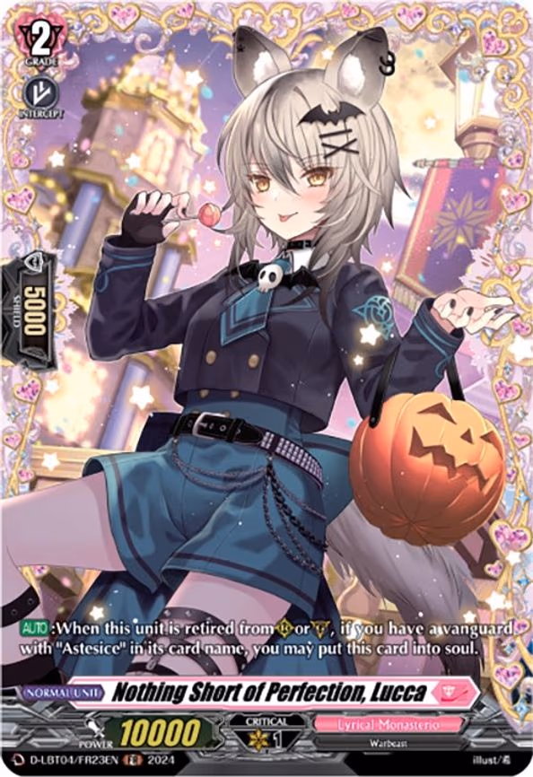 Nothing Short of Perfection, Lucca - FR (D-LBT04/FR23EN)