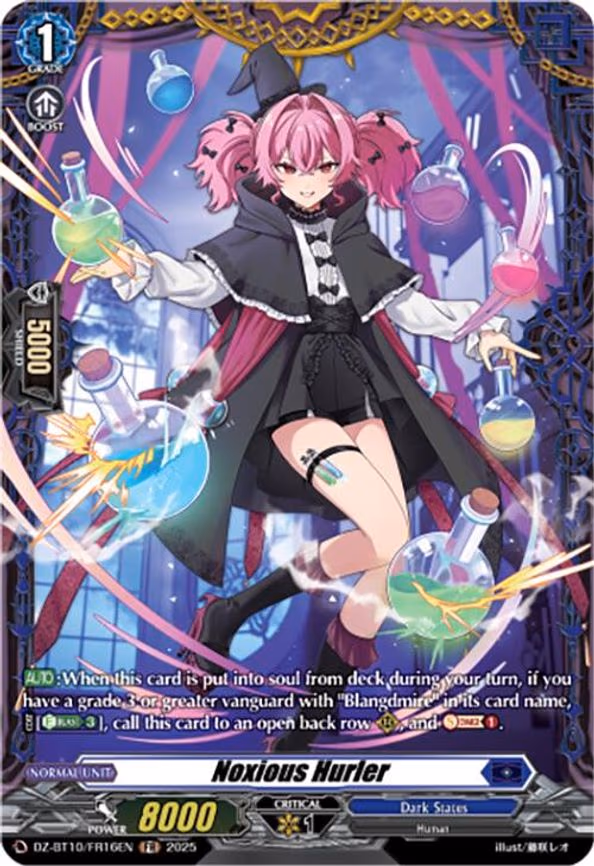 Noxious Hurler - Frame Rare (DZ-BT10/FR16EN)