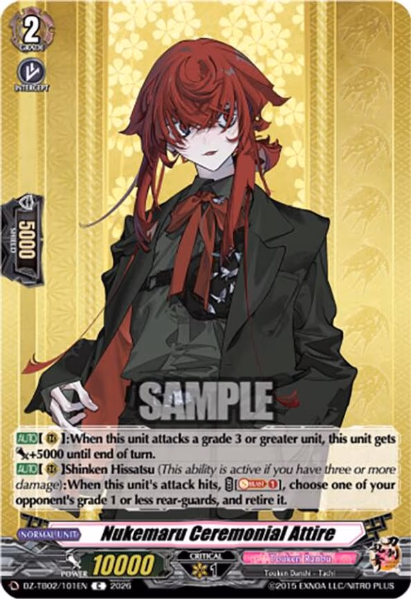Nukemaru Ceremonial Attire - C (DZ-TB02/101EN)