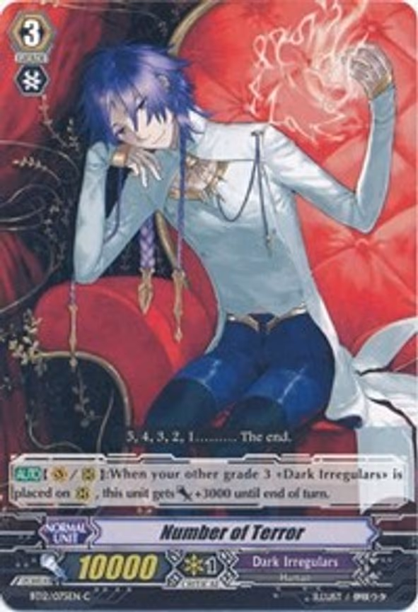 Number of Terror - C (BT12/075EN)