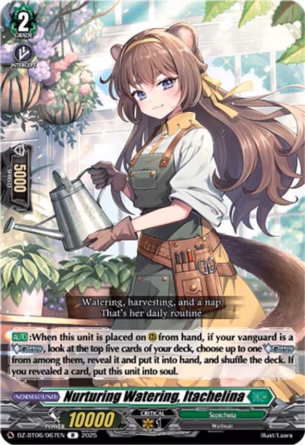 Nurturing Watering, Itachelina - R (DZ-BT06/067EN)