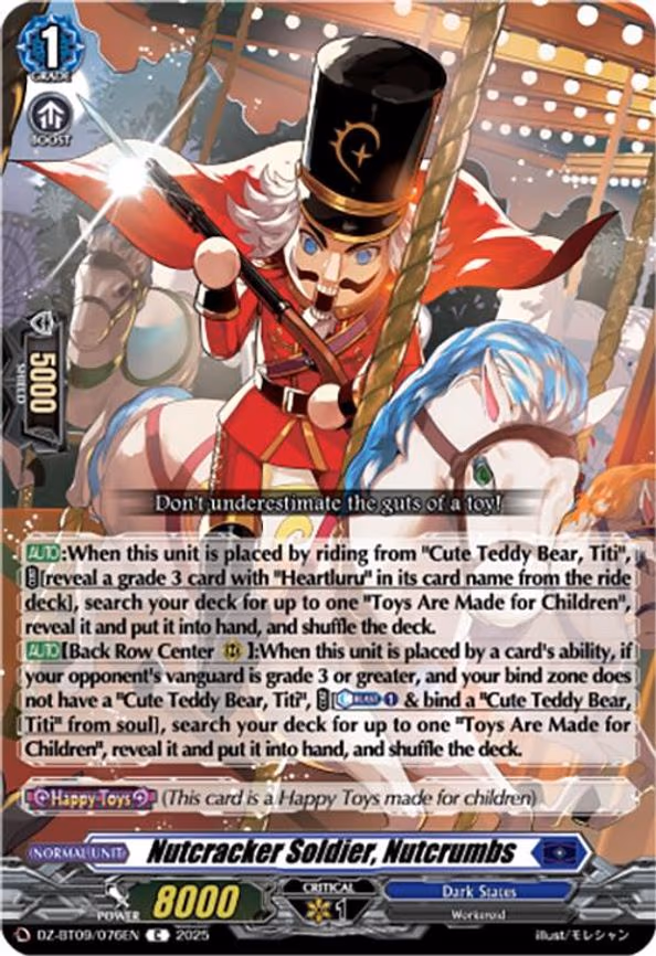 Nutcracker Soldier, Nutcrumbs - C (DZ-BT09/076EN)