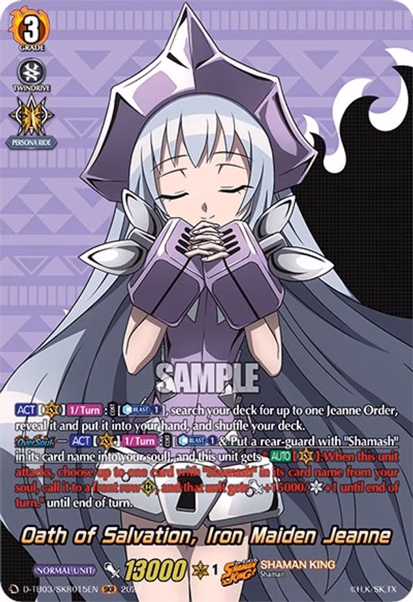 Oath of Salvation, Iron Maiden Jeanne - SKR (D-TB03/SKR015EN)