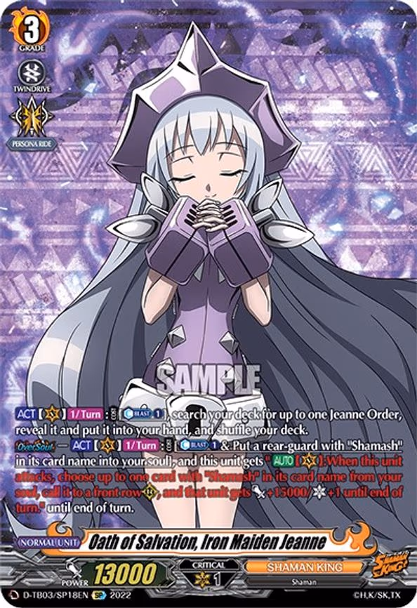 Oath of Salvation, Iron Maiden Jeanne - SP (D-TB03/SP18EN)