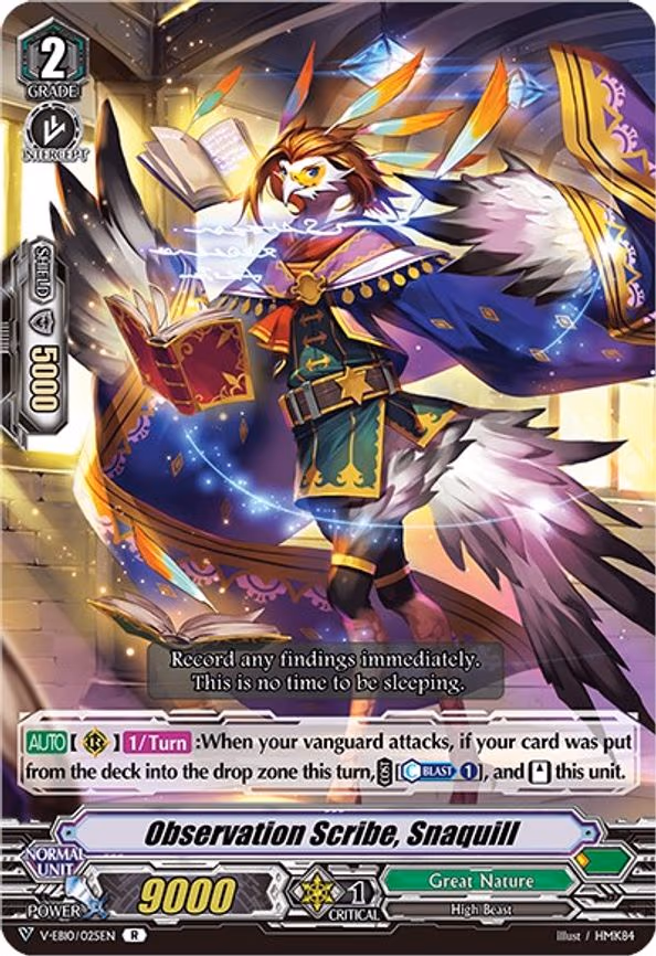 Observation Scribe, Snaquill - R (V-EB10/025EN)