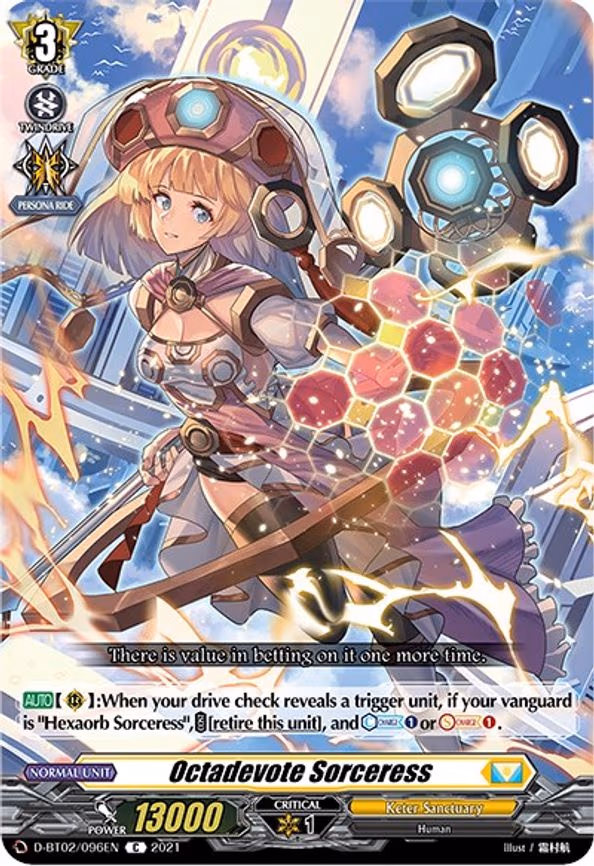 Octadevote Sorceress - C (D-BT02/096EN)