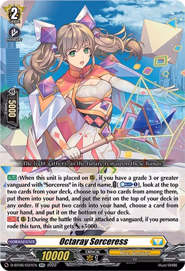 Octaray Sorceress - RR (D-BT06/031EN)