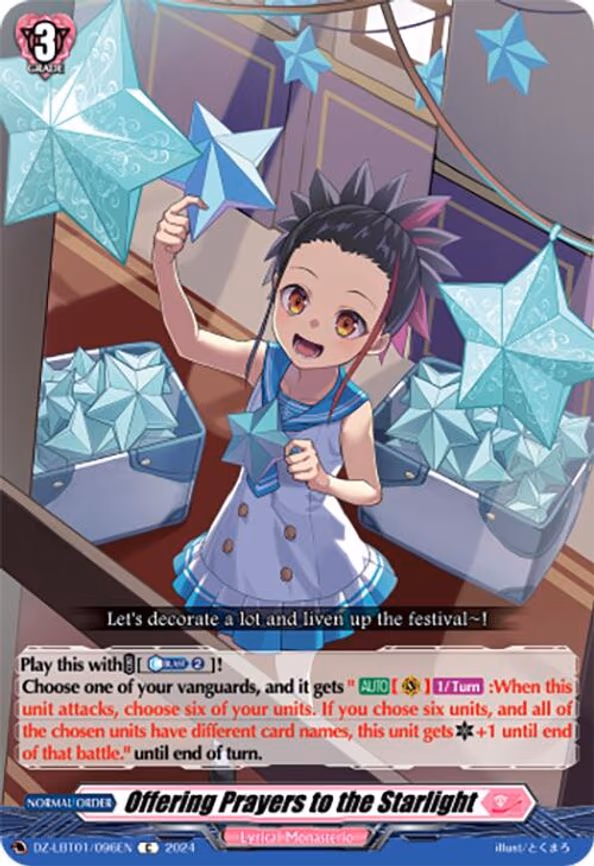 Offering Prayers to the Starlight - C (DZ-LBT01/096EN)