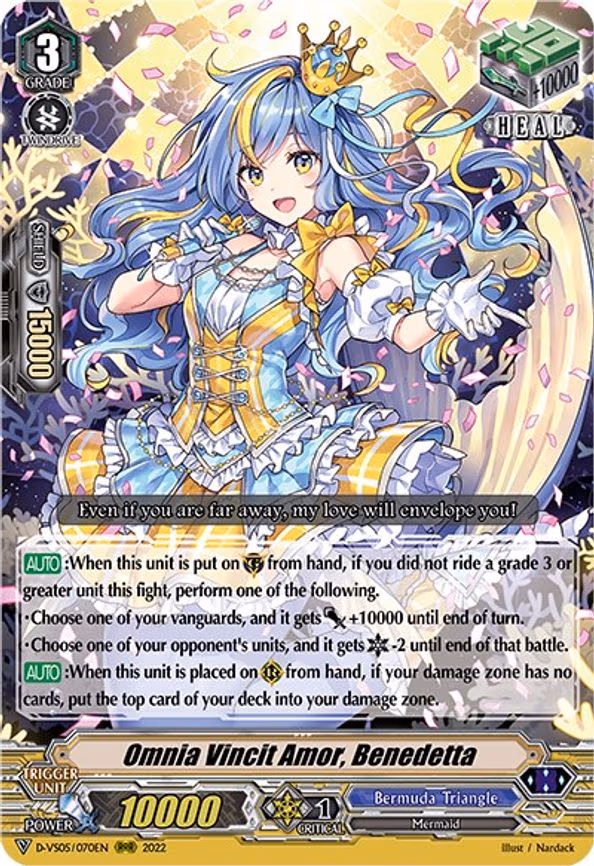 Omnia Vincit Amor, Benedetta - RRR (D-VS05/070EN)