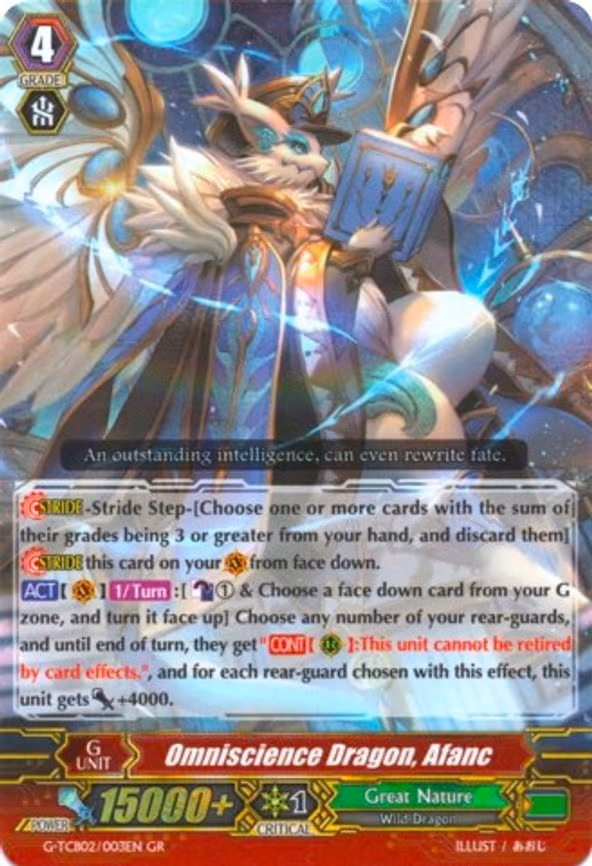Omniscience Dragon, Afanc - GR (G-TCB02/003EN)