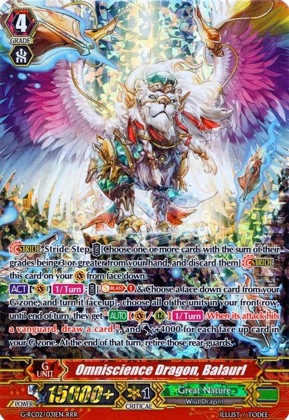 Omniscience Dragon, Balaurl - RRR (G-RC02/031EN)