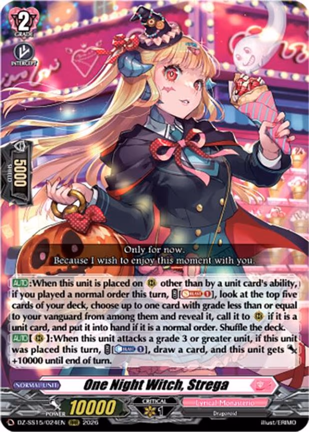 One Night Witch, Strega - RRR (DZ-SS15/024EN)