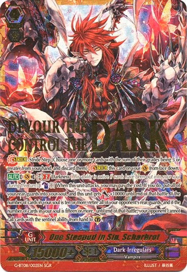 One Steeped in Sin, Scharhrot - SGR (G-BT08/002EN)